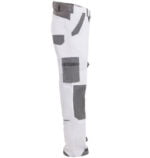 Flex werkbroek wit-grijs 6408 - 245 g-m²-2 Flex werkbroek wit-grijs 6408 - 245 g-m²-2