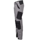 Flex werkbroek lichtgrijs-zwart-6406 – 245 gm²-1 Flex werkbroek lichtgrijs-zwart-6406 – 245 gm²-1