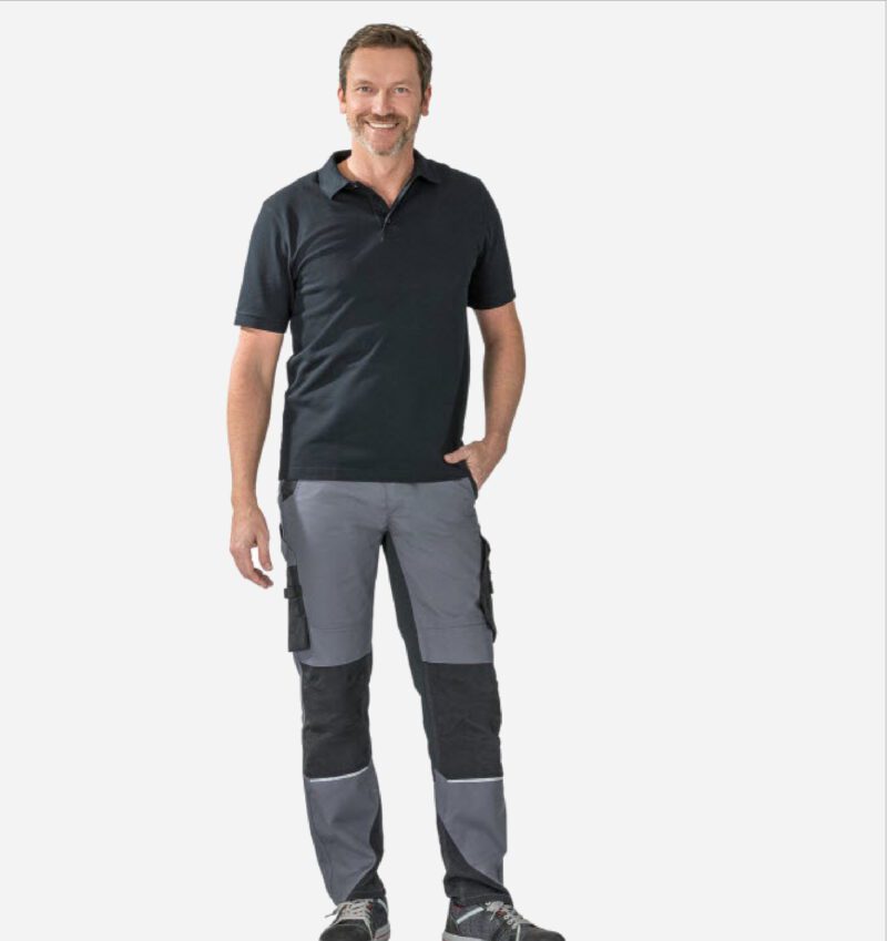 Flex werkbroek wit-grijs 6408 – 245 gm² 5