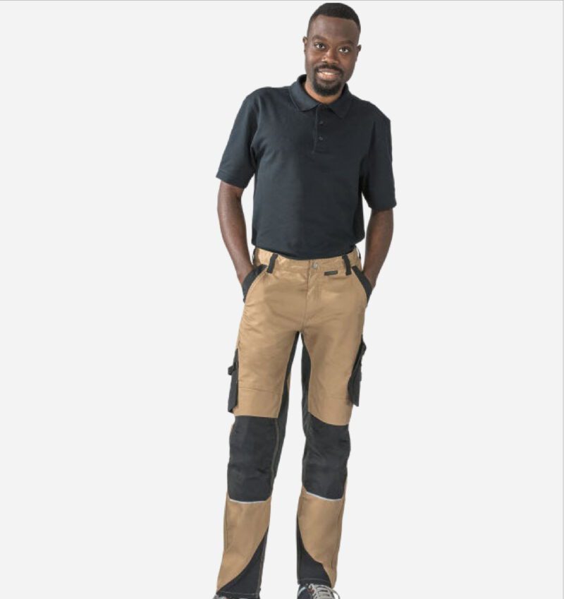 Flex werkbroek zand-zwart-6403 – 245 gm² 5