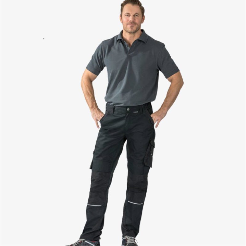 Flex werkbroek zwart - 6400 – 245 gm²-5