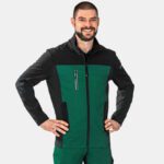 Flex werkjack groen-zwart 6504-5 Flex werkjack groen-zwart 6504-5