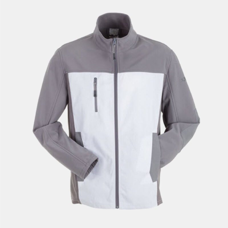 Flex werkjack wit-grijs 6508-5