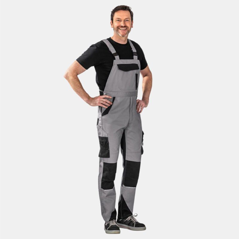 Flex werkoverall grijs-zwart 6526-5