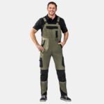 Flex werkoverall olijf-zwart 6525-5 Flex werkoverall olijf-zwart 6525-5