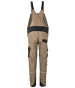 Flex werkoverall zand-zwart 6523-3 Flex werkoverall zand-zwart 6523-3