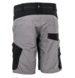 Flex korte werkbroek Licht grijs-zwart 6456-3 Flex korte werkbroek Licht grijs-zwart 6456-3
