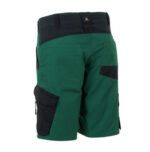 Flex korte werkbroek groen-zwart 6454-3 Flex korte werkbroek groen-zwart 6454-3
