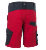 Flex korte werkbroek rood-zwart 6457-3 Flex korte werkbroek rood-zwart 6457-3