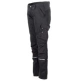 2 Flex Dames werkbroek Zwart 6410 - 245 g-m²