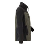 2 Flex dames werkjack olijf-zwart 6515 - 245g