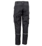 3 Flex Dames werkbroek Zwart 6410 - 245 g-m²