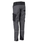 4 Flex Dames werkbroek grijs-zwart 6411 - 245 g-m²