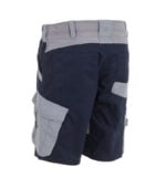 Flex Dames korte werkbroek marine-grijs 6469 - 245g 3