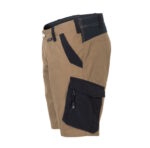 Flex Dames korte werkbroek zand-zwart 6463- 245g 2