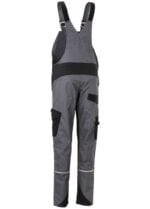 Flex Dames werkoverall grijs-zwart 6531 - 245g 2