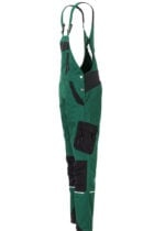 Flex Dames werkoverall groen-zwart 6534 - 245g 1 - kopie