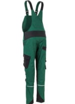 Flex Dames werkoverall groen-zwart 6534 - 245g 2 - kopie
