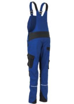Flex Dames werkoverall korenblauw-zwart 6532 - 245g 3