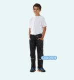 1 Flex werkbroek kind zwart 6540 - 245g