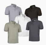 Flex Polo-shirt regular katoen 1020