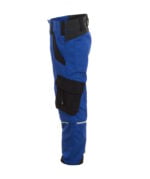 Flex werkbroek kind blauw-zwart 6542 - 245g 2