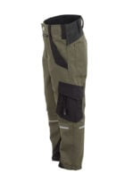 Flex werkbroek kind olijf-zwart 6545 - 245g 2