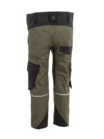 Flex werkbroek kind olijf-zwart 6545 - 245g 3