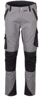 Flex werkbroek lichtgrijs-zwart-6406 – 245 gm²